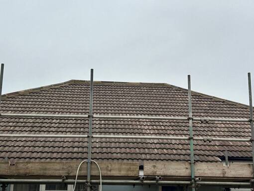 Swaffham Roofing Services 4 This is a photo of a roof being installed in Swaffham. Installation carried out by Swaffham Roofing Services
